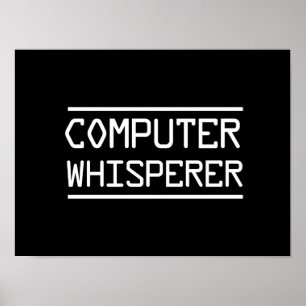Computer Whisperer Poster