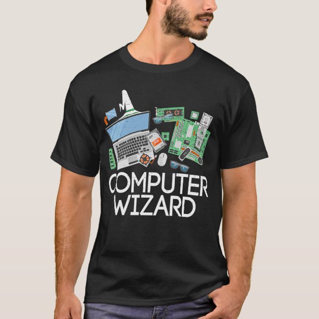 Computerassistent für Maschinenbau T-Shirt (Vorderseite)