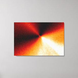 Computeraufbereitetes Bild der Nuklearen Region Co Leinwanddruck