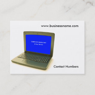 Computerbild für die Visitenkarte