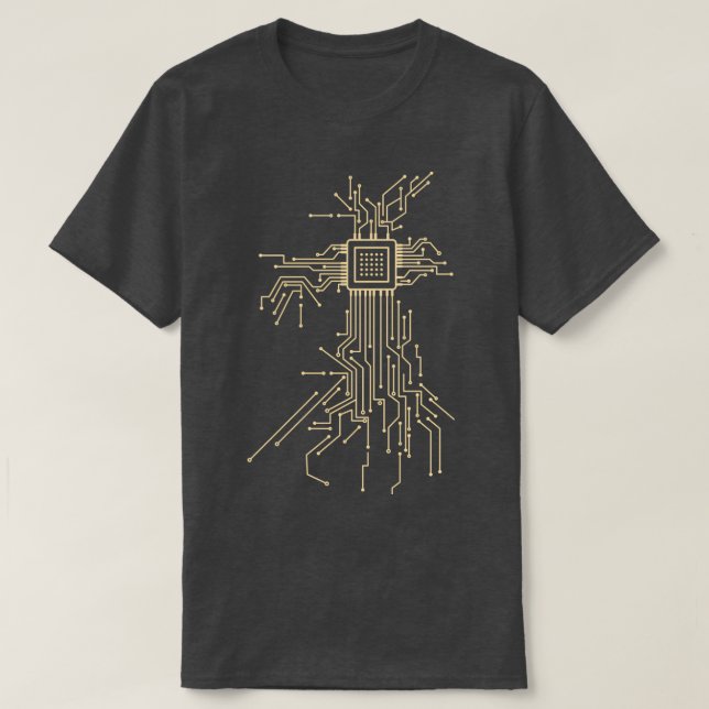 Computerchip T-Shirt (Design vorne)