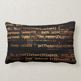 Computercode Lendenkissen