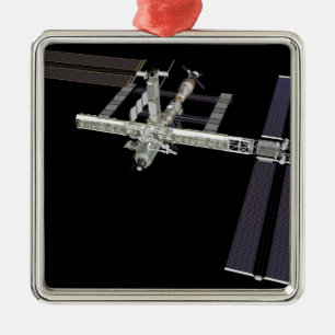 Computererzeugte Ansicht 16 Silbernes Ornament