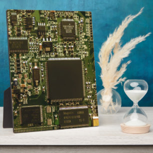 Computerfestplattenplatine - Grün Fotoplatte