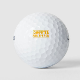 Computergeek-Geschenkidee Golfball
