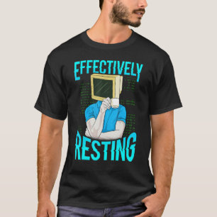 Computergeek IT Tech Support Science Nerd Typ T-Shirt