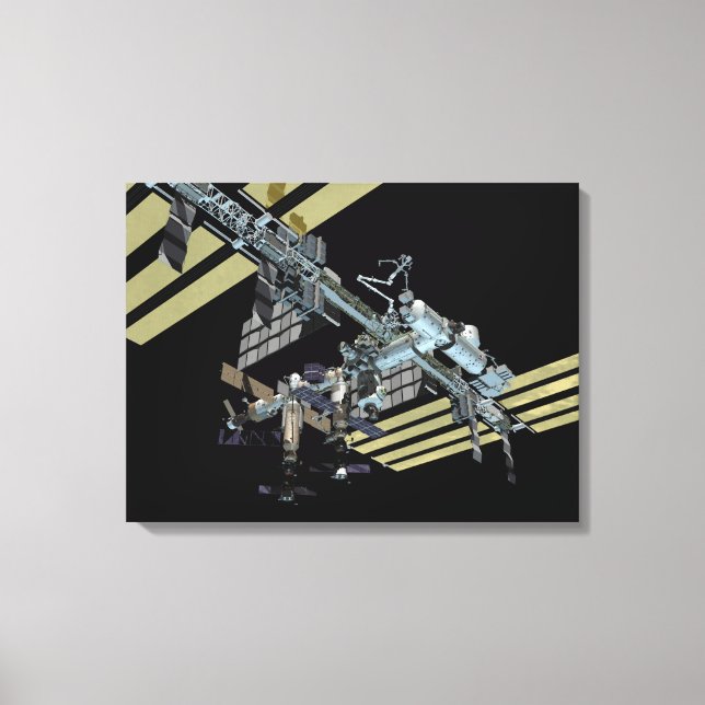 Computergenerierte Ansicht 12 Leinwanddruck (Vorderseite)