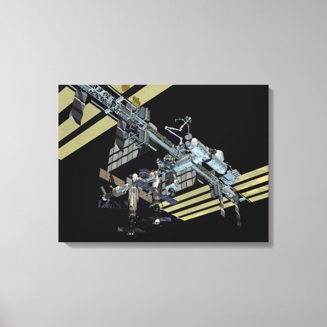 Computergenerierte Ansicht 14 Leinwanddruck (Vorderseite)