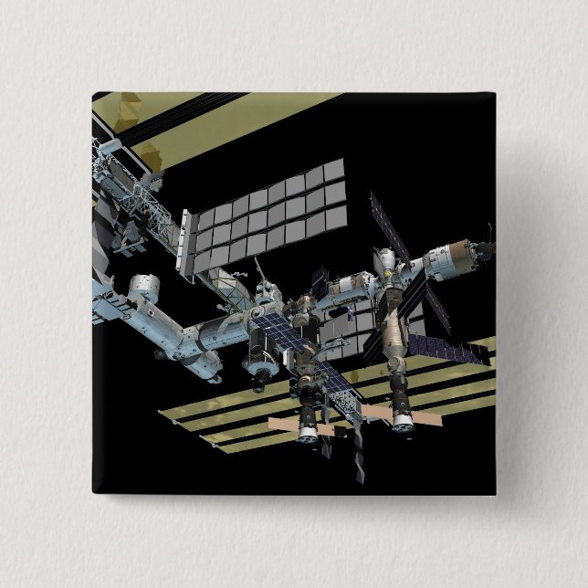 Computergenerierte Ansicht 15 Button (Vorderseite)