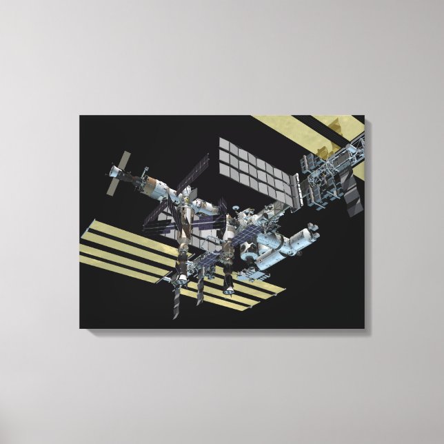 Computergenerierte Ansicht 16 Leinwanddruck (Vorderseite)