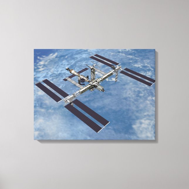 Computergenerierte Ansicht 22 Leinwanddruck (Vorderseite)