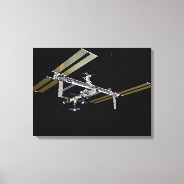 Computergenerierte Ansicht 23 Leinwanddruck (Vorderseite)