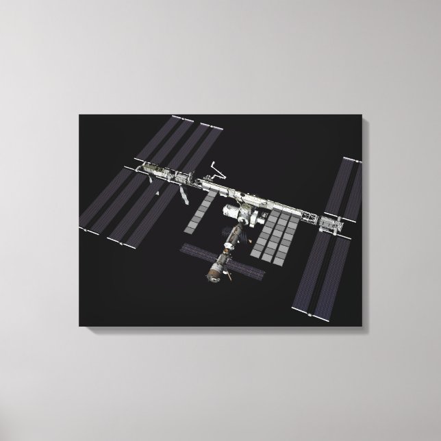 Computergenerierte Ansicht 26 Leinwanddruck (Vorderseite)