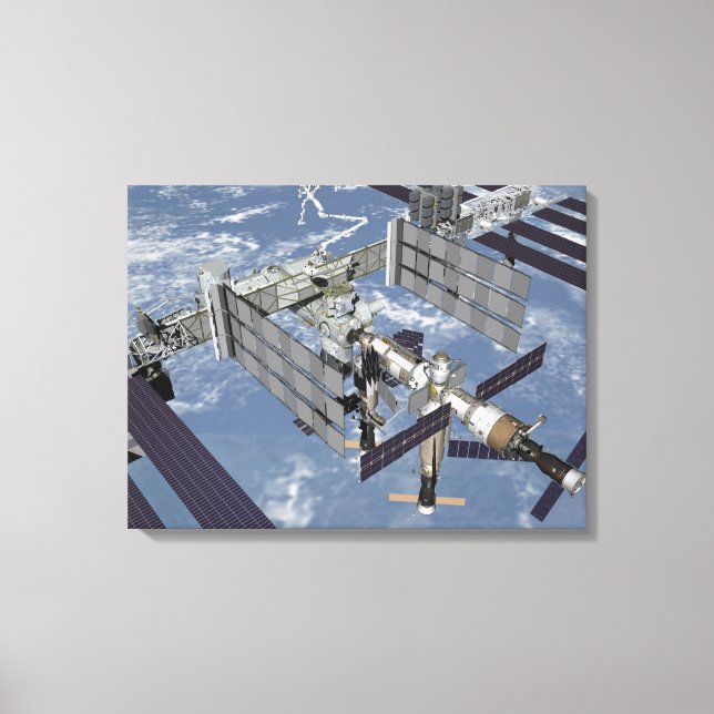 Computergenerierte Ansicht 9 Leinwanddruck (Vorderseite)