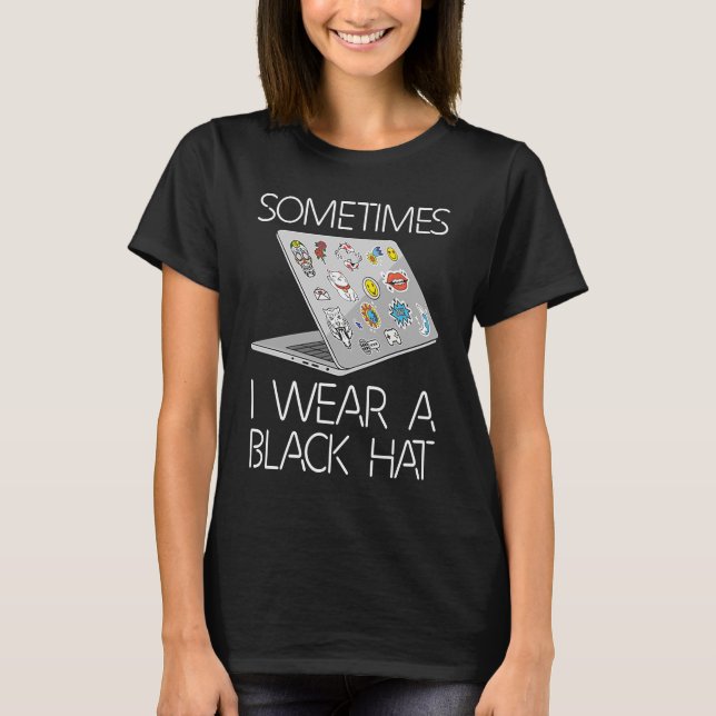 Computeringenieur für Computersicherheit T-Shirt (Vorderseite)