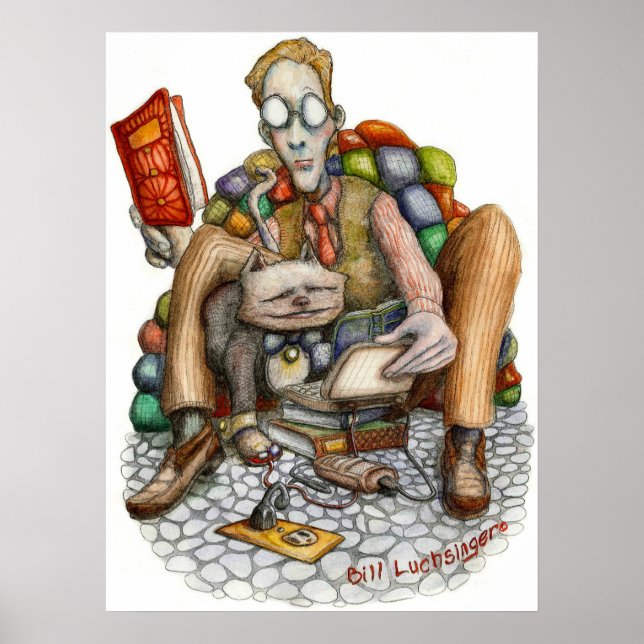 Computerkatze - Plakat (Vorne)