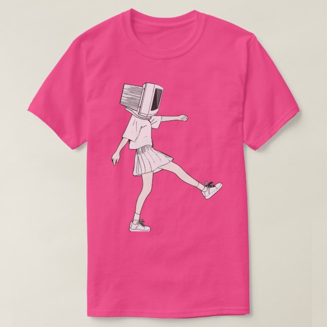 Computerkopf T-Shirt (Design vorne)