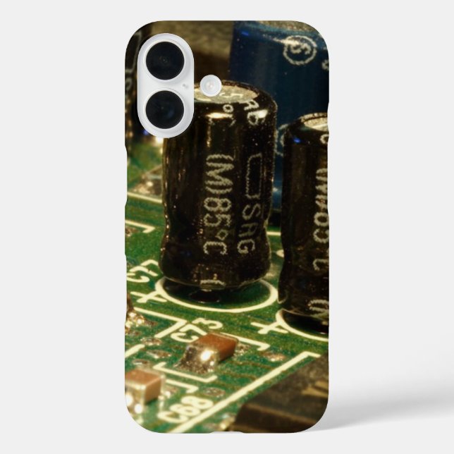 Computerkreise für Technophiles Case-Mate iPhone Hülle (Rückseite)