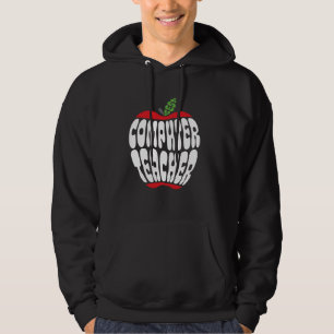 Computerlehrer Wissenschaft IT-Technologie Zurück Hoodie