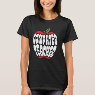 Computerlehrer Wissenschaft IT-Technologie Zurück T-Shirt