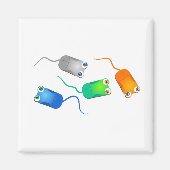 Computermaus Magnet (Vorne)