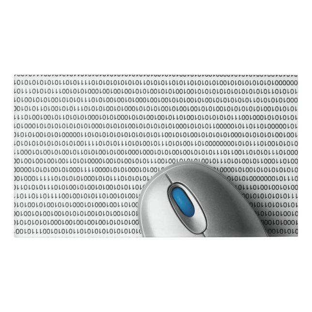 Computermaus Namenschild (Vorderseite)