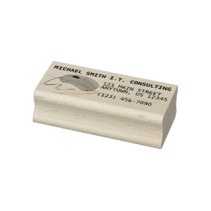 Computermäuse Electronics Tech Berateradresse Gummistempel