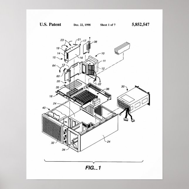 Computerpatent Poster (Vorne)
