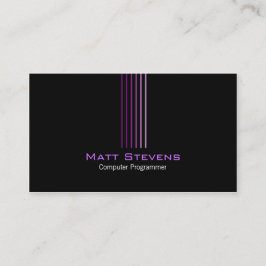 Computerprogrammierer Einfache Visitenkarte