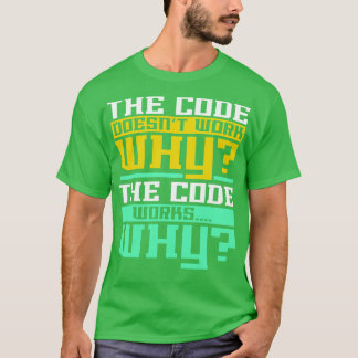 Computerprogrammierer-IT-Coder-Codierung T-Shirt