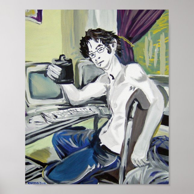 Computerprogrammierer Poster (Vorne)