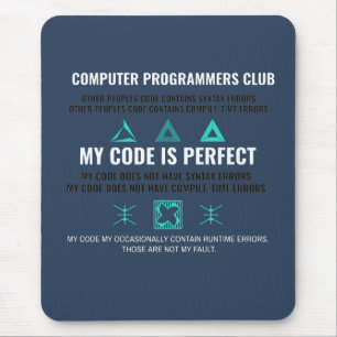 Computerprogrammiererclub  mousepad