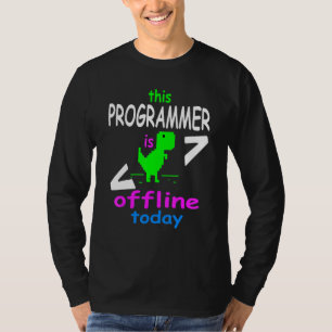 Computerprogrammiererdesign für Computer n T-Shirt
