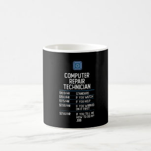 Computerreparaturtechniker Geschenkidee Kaffeetasse