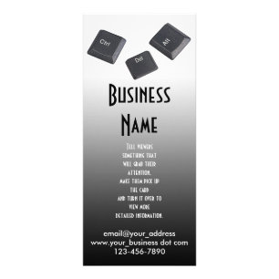 Computerschlüssel neu starten werbekarte