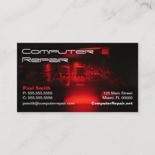 Computerservice Visitenkarte