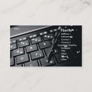 Computerservice Visitenkarte