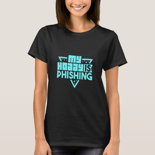 Computersicherheit und Phishing - Hacker-Cyber T-Shirt (Vorderseite)