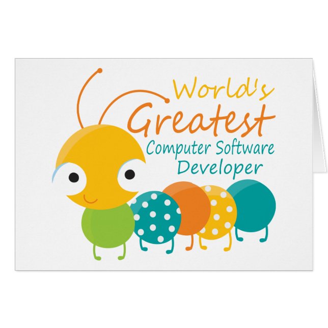 Computersoftware-Entwickler (Vorderseite (Horizontal))