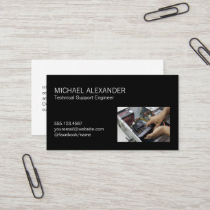 Computertechniker ersetzen Hardware Visitenkarte
