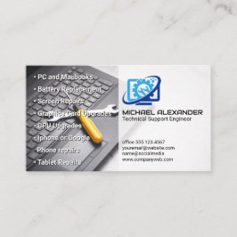 Computertechniker | Hardware-Tools Visitenkarte