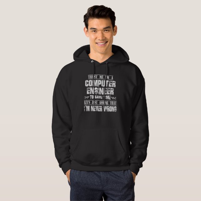 COMPUTERTECHNIKER HOODIE (Vorne ganz)