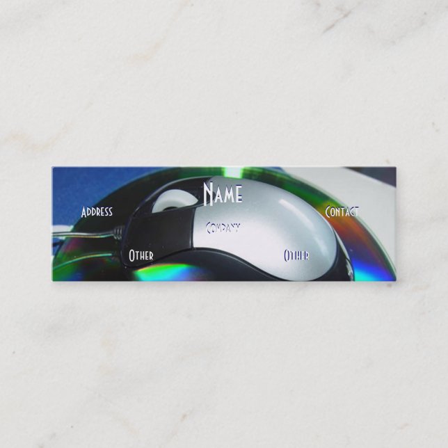 Computertechniker I Visitenkarte (Vorderseite)