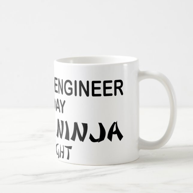Computertechniker tödliches Ninja Tasse (Rechts)
