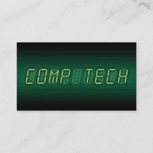 Computertechnologie: digitale Auslesung Visitenkarte