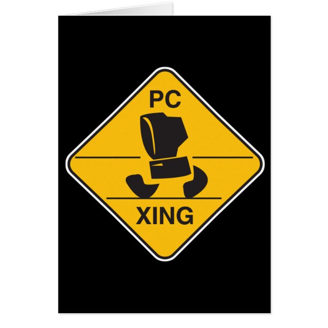 Computerübergangszeichen (Vorne)
