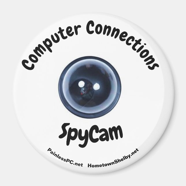 Computerverbindungen SpyCam Magnet (Vorne)