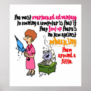 Computerwhacking ist zulässig (1) poster