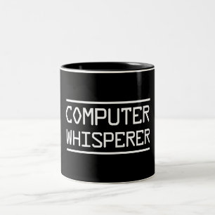 ComputerWhisperer Zweifarbige Tasse