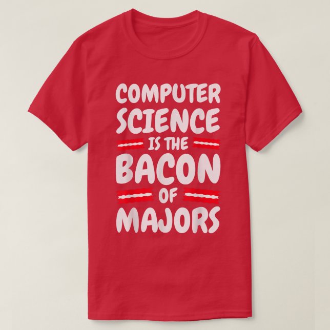 Computerwissenschaft T-Shirt (Design vorne)